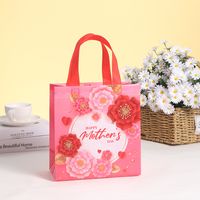Mother's Day Simple Style Letter Nonwoven Daily Gift Bags main image 5