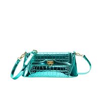 Women's All Seasons Pu Leather Solid Color Classic Style Square Zipper Magnetic Buckle Underarm Bag sku image 2