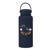 Retro Flower Stainless Steel Thermos Cup 1 Piece sku image 4