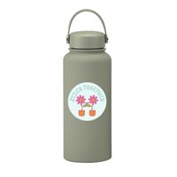 Retro Flower Stainless Steel Thermos Cup 1 Piece sku image 57