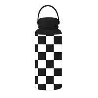 Retro Flower Stainless Steel Thermos Cup 1 Piece sku image 6