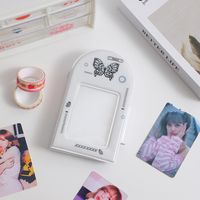 2023 Neue Koreanische Version Des Einfachen Polaroid-fotoalbums Mädchen 3 Zoll Kleine Karte Aufbewahrung Sbuch Student Idol Album Karten Buch sku image 1