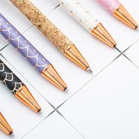 Fashion Creative Geometric Pattern Press Ballpoint Pen Wholesale main image 5