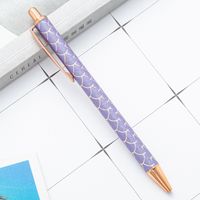 Fashion Creative Geometric Pattern Press Ballpoint Pen Wholesale sku image 17