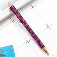 Fashion Creative Geometric Pattern Press Ballpoint Pen Wholesale sku image 26