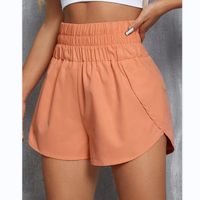 Women's Sports Solid Color Polyester Active Bottoms Shorts main image 1