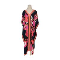 Women's Vacation Color Block Cover Ups sku image 1