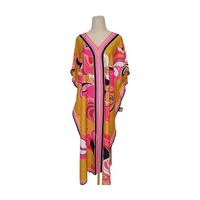 Women's Vacation Color Block Cover Ups sku image 2