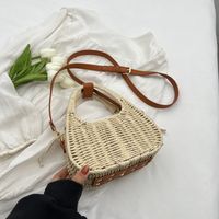 Women's Small Spring&summer Straw Vacation Straw Bag sku image 1