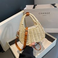 Women's Small Spring&summer Straw Vacation Straw Bag main image 6