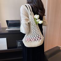 Women's All Seasons Straw Basic Shoulder Bag main image 1