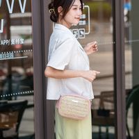 Women's Small Spring&summer Straw Fashion Shoulder Bag main image 4