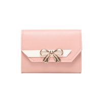 Women's Bow Knot Pu Leather Lock Clasp Wallets main image 5