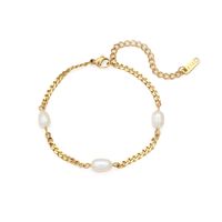 Basic Simple Style Classic Style Geometric Stainless Steel 18k Gold Plated Necklace sku image 2