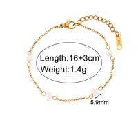 Basic Einfacher Stil Klassischer Stil Geometrisch Rostfreier Stahl 18 Karat Vergoldet Halskette sku image 1