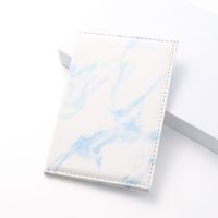 Women's Solid Color Pu Leather Open Card Holders sku image 1