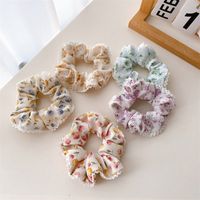 Sweet Ditsy Floral Cloth Hair Tie 1 Piece main image 5