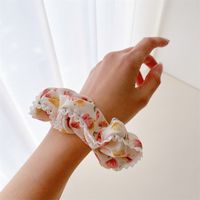 Sweet Ditsy Floral Cloth Hair Tie 1 Piece main image 3