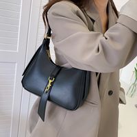 Women's Medium All Seasons Pu Leather Fashion Shoulder Bag Underarm Bag main image 4
