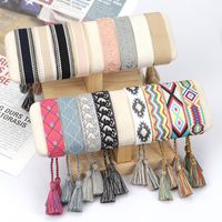 Simple Style Solid Color Polyester Tassel Braid Women's Bracelets main image 1