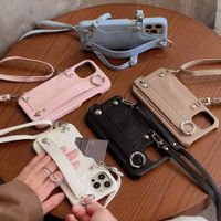 Fashion Solid Color Pu Leather   Phone Cases main image 1