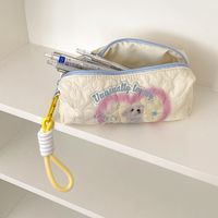 Cute Puppy Print Large Capacity Female Portable Cosmetic Storage Bag main image 3