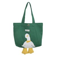 Women's Basic Animal Canvas Shopping Bags main image 5