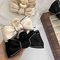 Sweet Bow Knot Cloth Hair Claws 1 Piece main image 3
