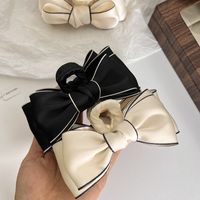Sweet Bow Knot Cloth Hair Claws 1 Piece main image 1
