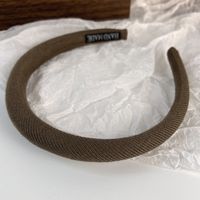 Basic Solid Color Cloth Hair Band sku image 4