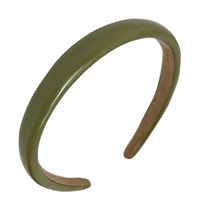 Fashion Solid Color Plastic Hair Band main image 3