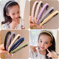 Fashion Solid Color Cloth Hair Band 1 Piece main image 1