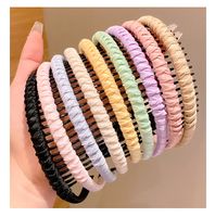 Fashion Solid Color Cloth Hair Band 1 Piece main image 2