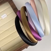 Fashion Solid Color Cloth Hair Band main image 2