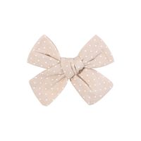 Sweet Solid Color Cloth Bowknot Pleated Hair Clip 1 Piece sku image 10
