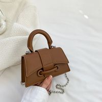 Women's Mini All Seasons Pu Leather Classic Style Handbag sku image 5