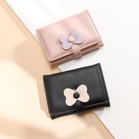 Women's Bow Knot Pu Leather Buckle Wallets main image 5