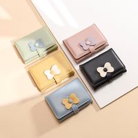 Women's Bow Knot Pu Leather Buckle Wallets main image 1