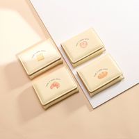 Women's Toast Letter Cookies Pu Leather Buckle Wallets main image 6