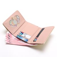 Women's Toast Letter Cookies Pu Leather Buckle Wallets main image 4