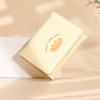 Women's Toast Letter Cookies Pu Leather Buckle Wallets main image 5