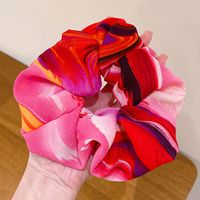 Casual Color Block Polyester Pleated Hair Tie 1 Piece sku image 4