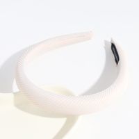 Simple Style Solid Color Polyester Hair Band 1 Piece sku image 1