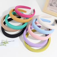 Simple Style Solid Color Polyester Hair Band 1 Piece main image 1