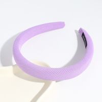 Simple Style Solid Color Polyester Hair Band 1 Piece sku image 4