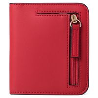Women's Solid Color Pu Leather Open Wallets main image 1