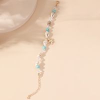 Beach Starfish Conch Alloy Turquoise Glass Beaded Women's Bracelets main image 3