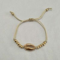 1 Piece Vacation Shell Alloy Rope Women's Bracelets sku image 1