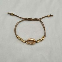 1 Piece Vacation Shell Alloy Rope Women's Bracelets sku image 4
