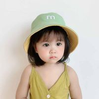 Children Unisex Korean Style Letter Embroidery Bucket Hat main image 5